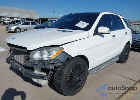 2014 Mercedes-Benz Ml 350 Bluetec 4Matic из США, поврежденный, VIN 4JGDA2EB4EA316146